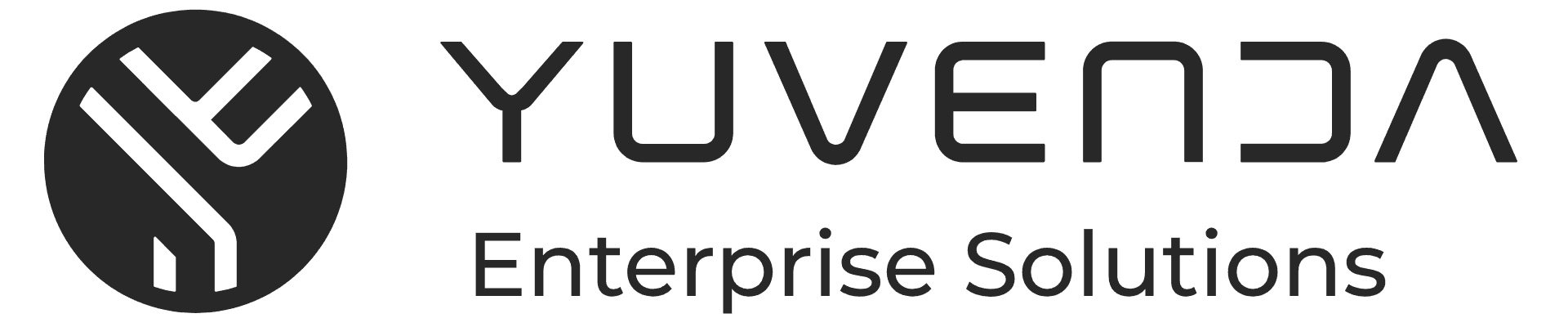Yuveda Enterprise Solutions logo with a stylized green tree icon.